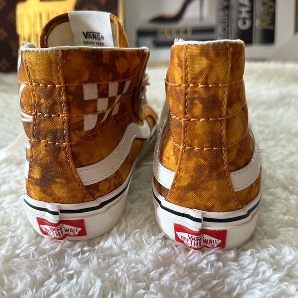 Rare LE Vans Sk8-Hi 38 Decon VR3 SF Tie-Dye Inca Gold Sun size 5.5 - Picture 8 of 8